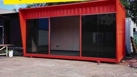 安宁老板的瓦楞集装箱办公室 3x6与3x3双箱抵达，打造灵活工作空间